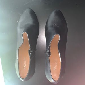 Coach ankle booties